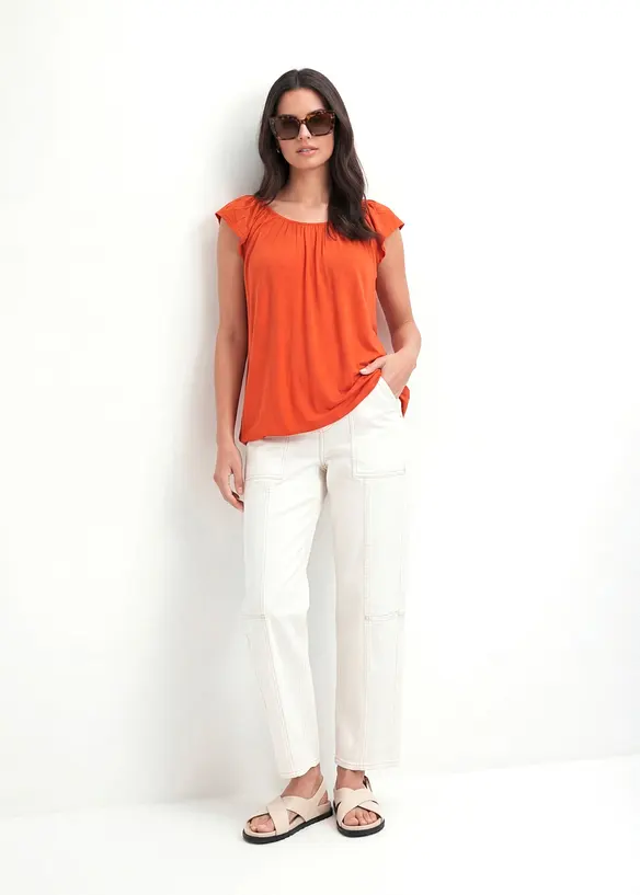 Shirt aus softem Viskose-Mix, bonprix