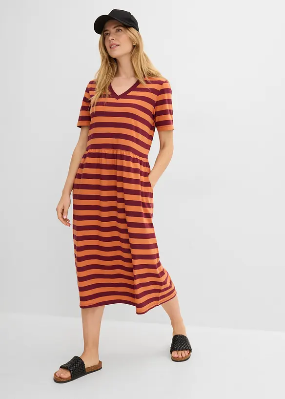 Robe en jersey coton, bonprix