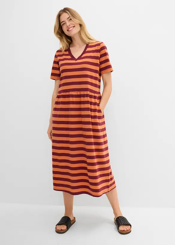 Robe en jersey coton, bonprix