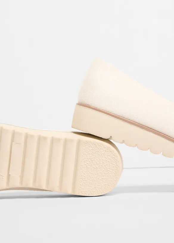 Ballerines &agrave; premi&egrave;re rembourr&eacute;e, bonprix