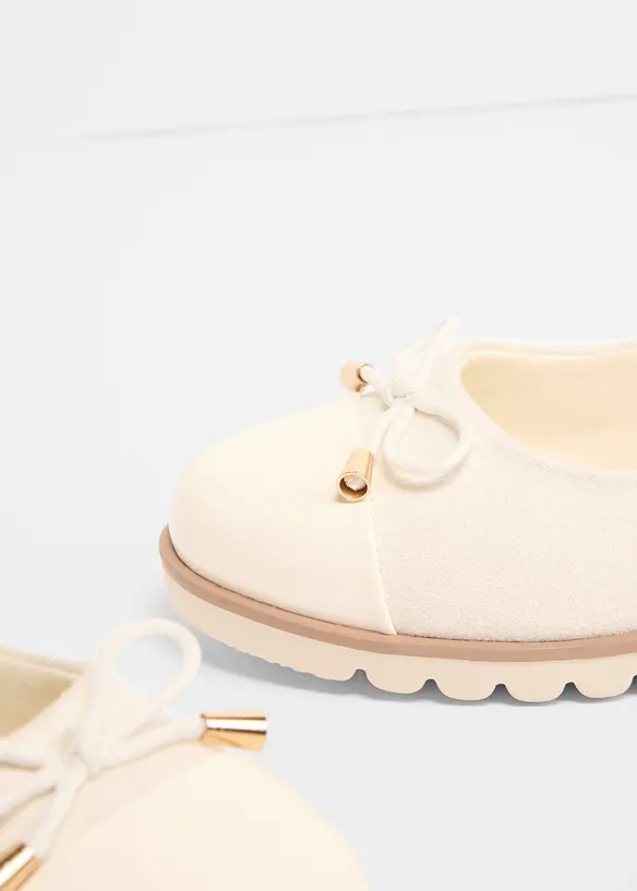 Ballerines &agrave; premi&egrave;re rembourr&eacute;e, bonprix