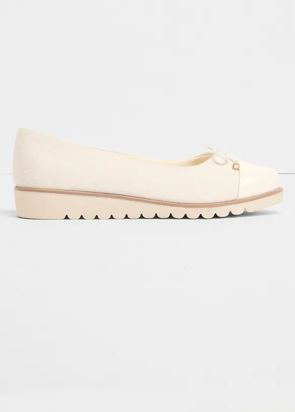 Ballerines &agrave; premi&egrave;re rembourr&eacute;e, bonprix