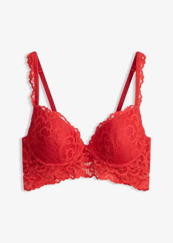 Soutien-gorge push-up en dentelle douce, bonprix
