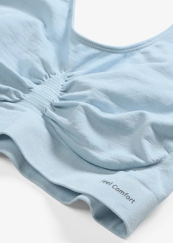 Lot de 2 brassi&egrave;res sans coutures Feel Comfort, bonprix