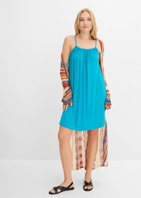 Robe fluide en jersey viscose extensible, bonprix