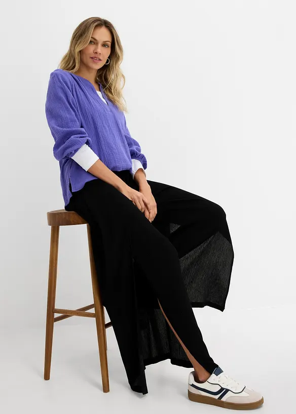 Hose aus flie&szlig;ender Viskose, bonprix