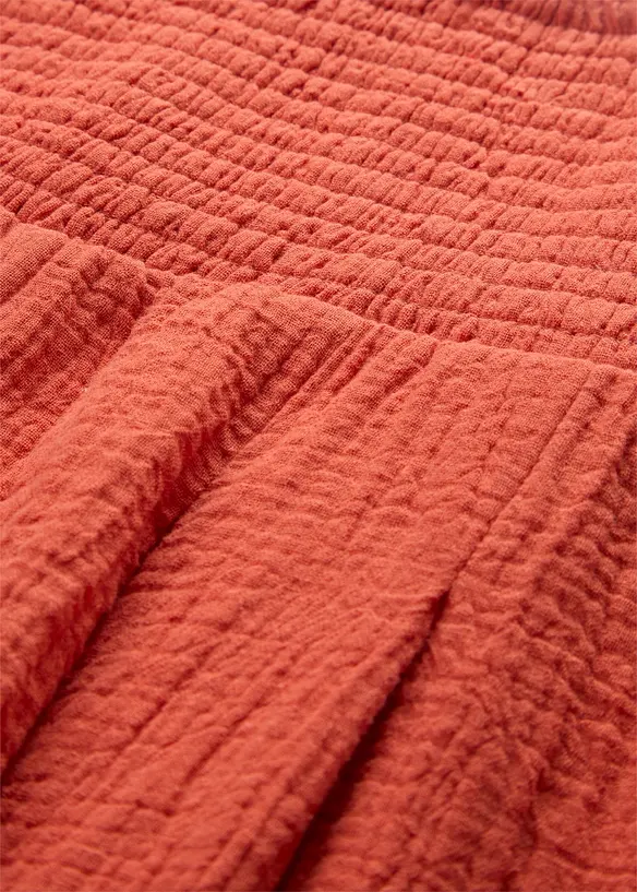 Pantacourt en gaze de coton, bonprix