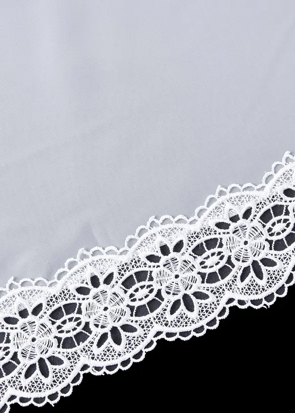 Brise-bise &agrave; bordure dentelle, bonprix