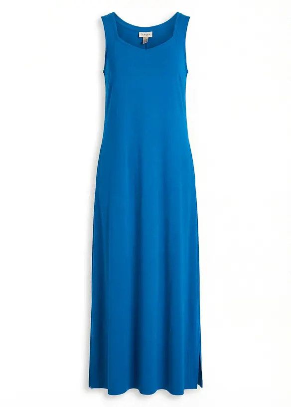 Maxikleid aus Baumwoll- Viskose Mischung, bonprix