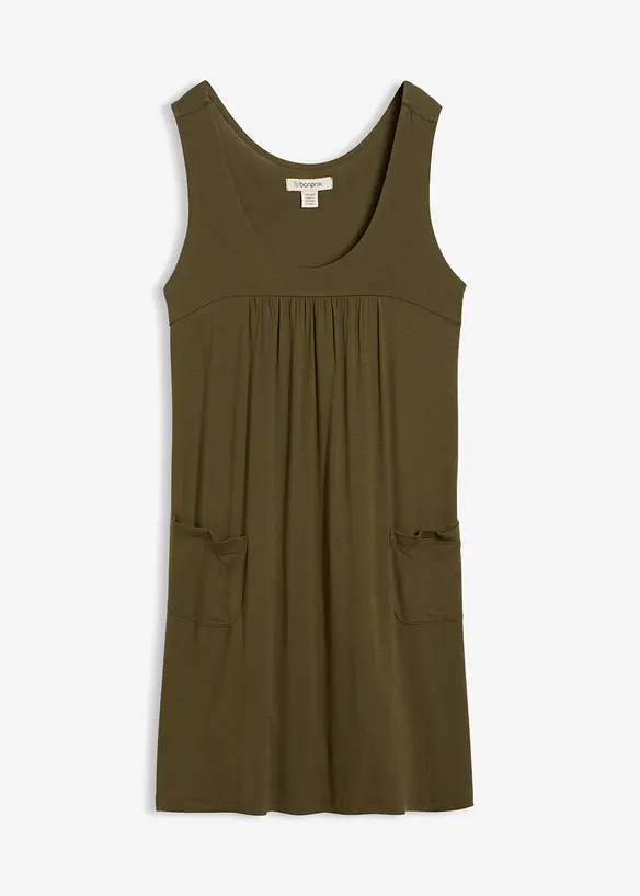 Kurzes Jerseykleid aus softer Viskose, bonprix
