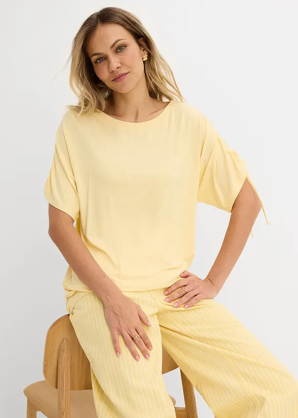 Shirt aus flie&szlig;ender Viskose, bonprix