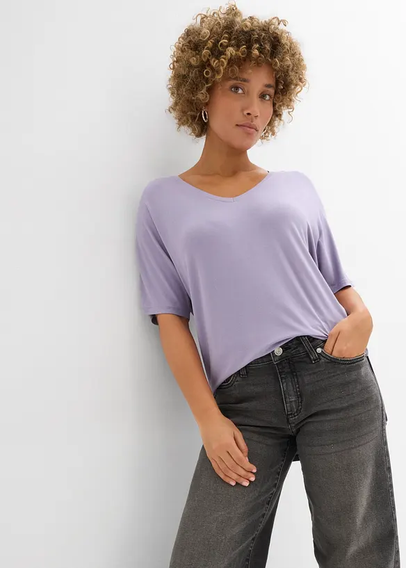 Long-Shirt aus Viskose-Mix, bonprix