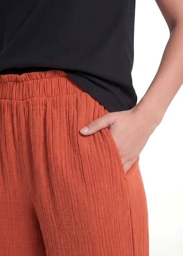 Musselin-Culotte aus Baumwolle, bonprix