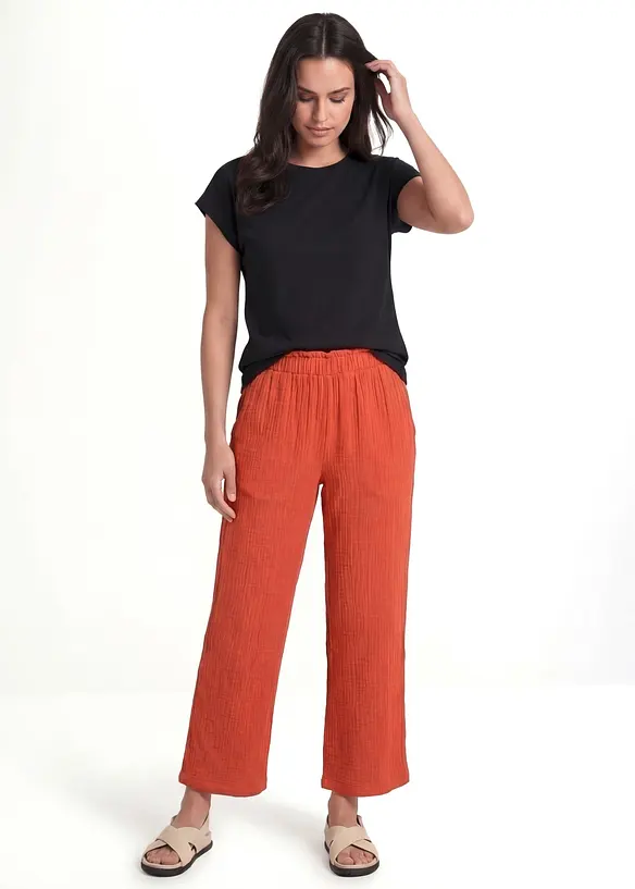 Musselin-Culotte aus Baumwolle, bonprix