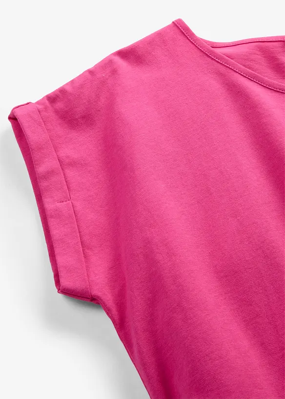 Shirt mit Seidenanteil, bonprix