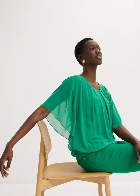 Blouse en mousseline, bonprix