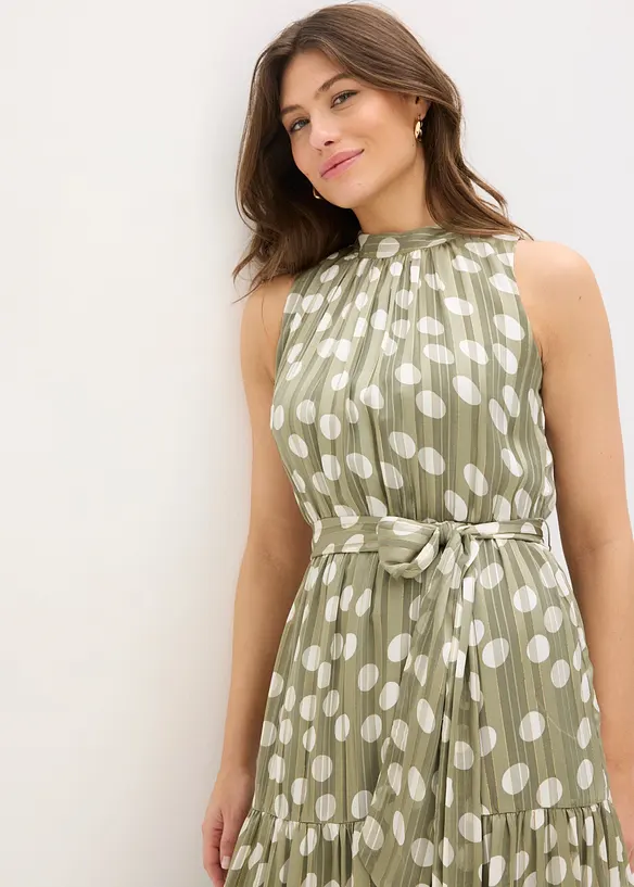 Robe en mousseline avec fil brillant, bonprix