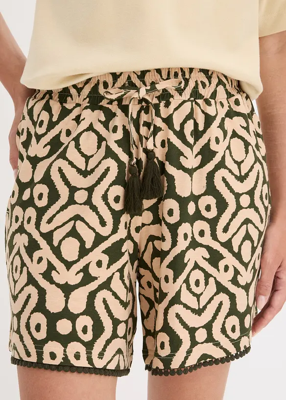 Short en jersey viscose doux, bonprix