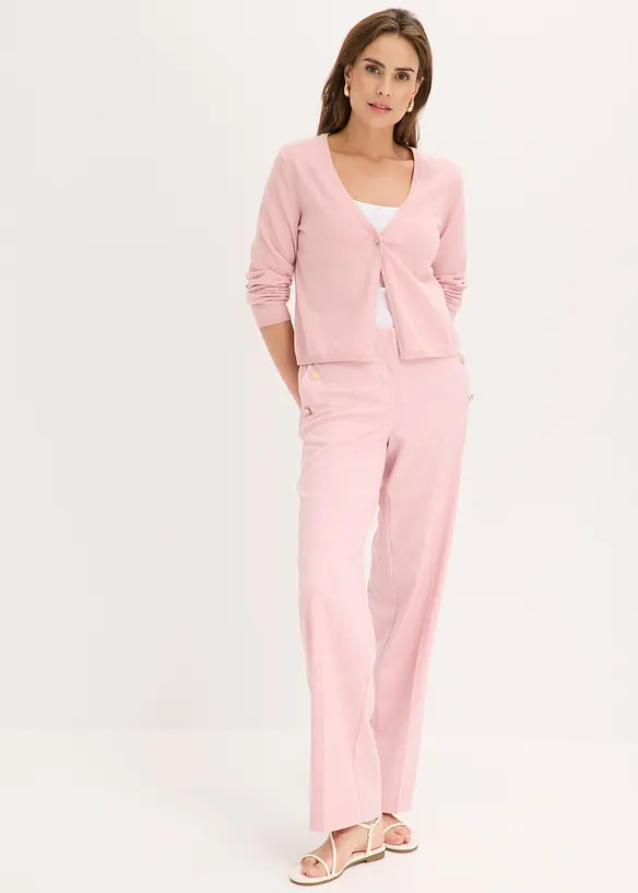 Gilet simple en fine maille, bonprix