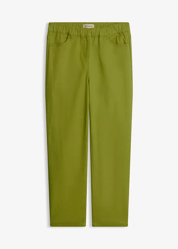 Pantalon 7/8 &agrave; taille &eacute;lastiqu&eacute;e, bonprix