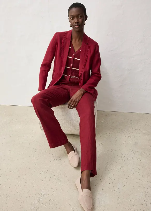 Schlupfhose  aus reinem Leinen, bonprix