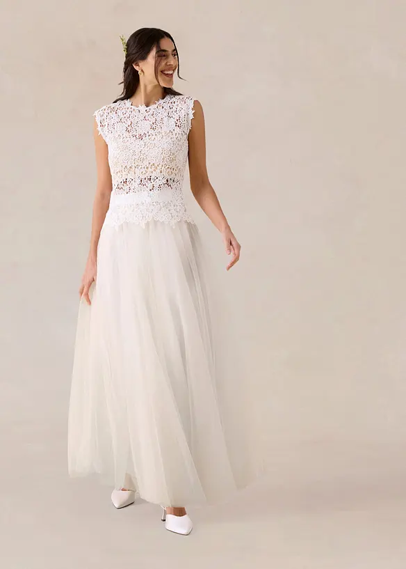 Top en dentelle, bonprix