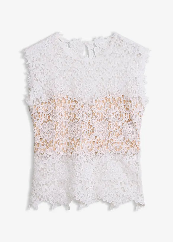 Top en dentelle, bonprix