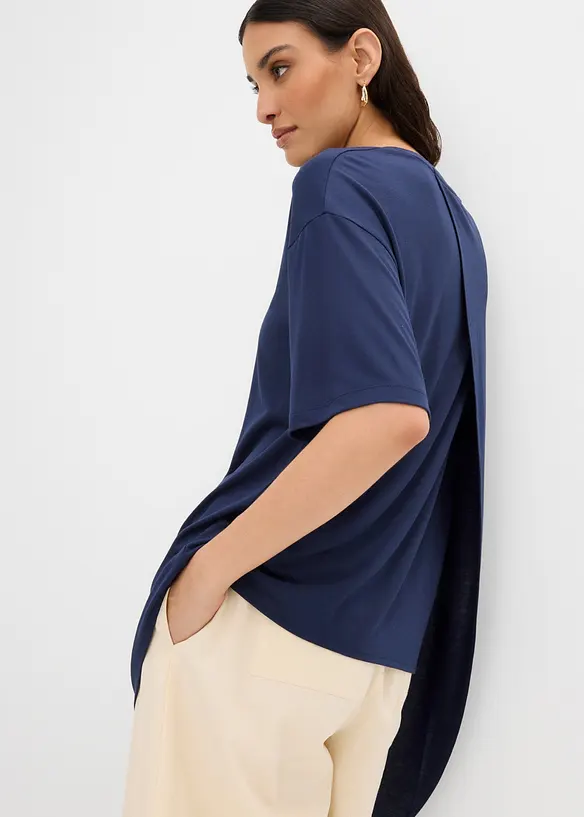 Shirt aus softem Modal-Mix, bonprix