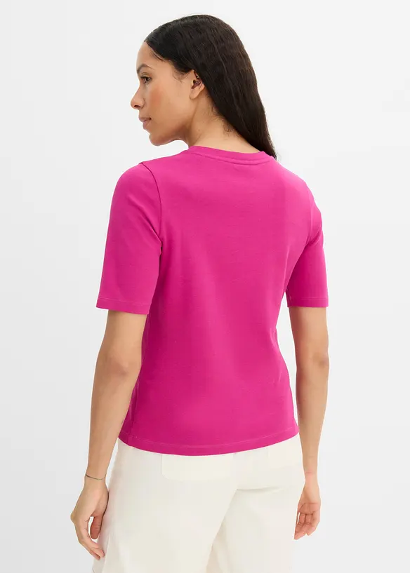 T-Shirt aus reiner Bio-Baumwolle, bonprix