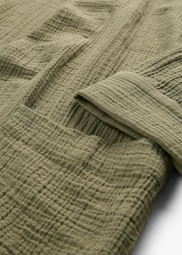 Veste kimono l&eacute;g&egrave;re en gaze de coton, bonprix