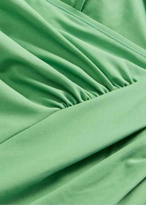 Medium Shape-Badeanzug in Wickeloptik, bonprix