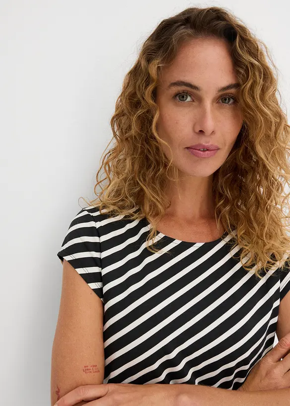 Robe cintr&eacute;e en jersey, bonprix