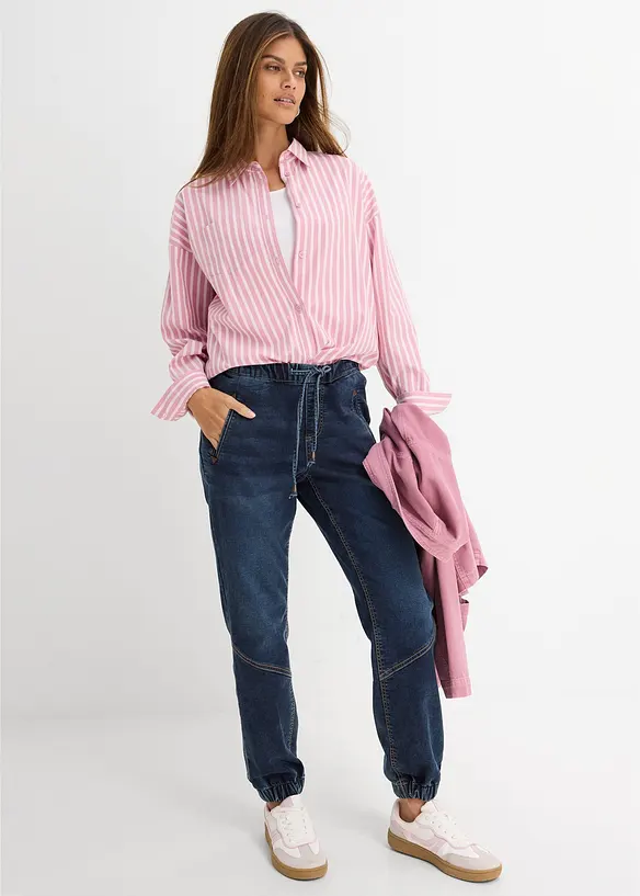 Jogg Jeans Mid Waist, stretch, bonprix
