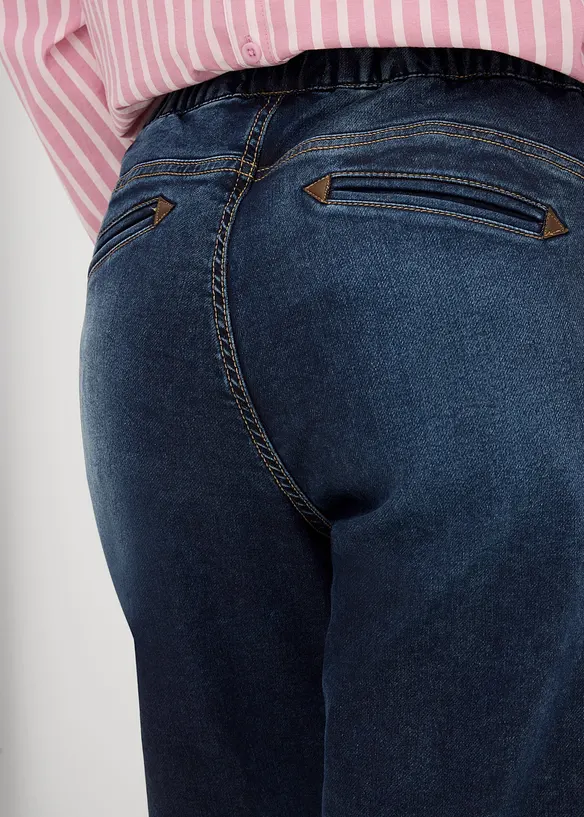 Jogg Jeans Mid Waist, stretch, bonprix