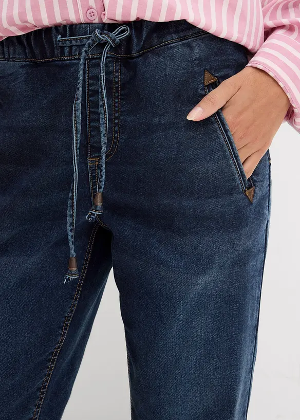 Jogg Jeans Mid Waist, stretch, bonprix