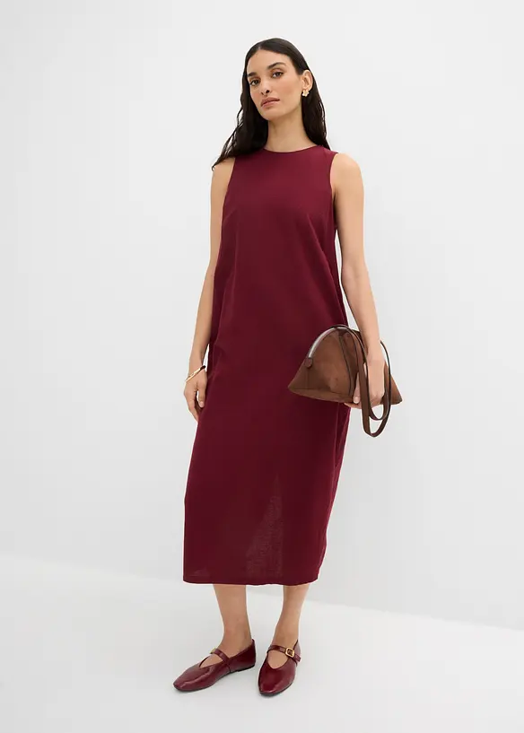 Robe longue avec poches lat&eacute;rales, bonprix