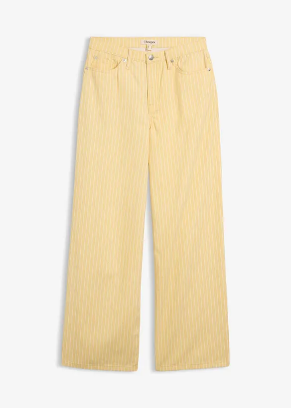 Twillhose aus reiner Baumwolle, bonprix