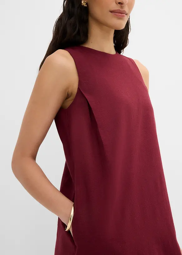 Robe longue avec poches lat&eacute;rales, bonprix