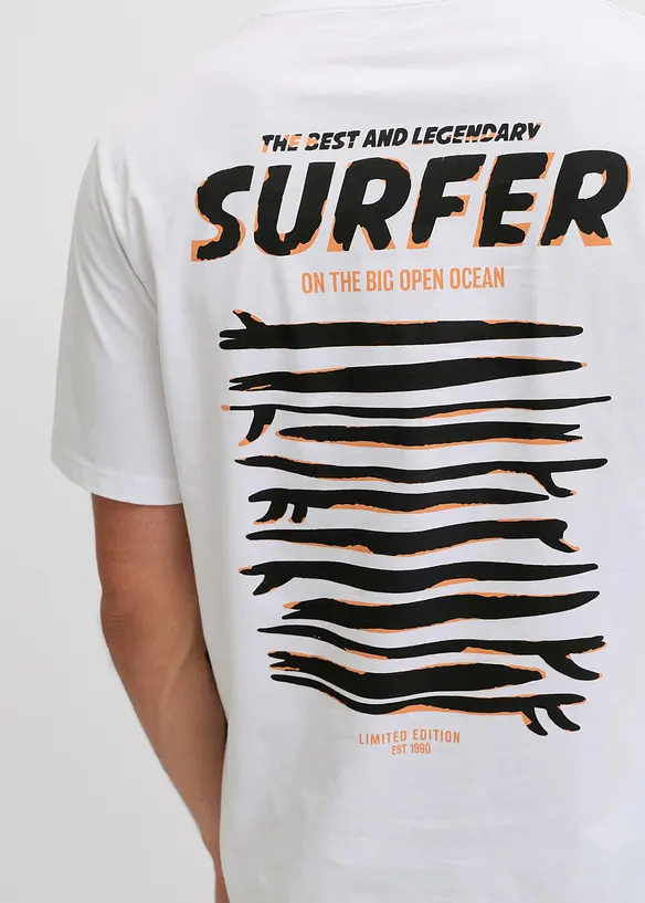 JJ REBEL T-Shirt aus reiner Baumwolle, JJ REBEL