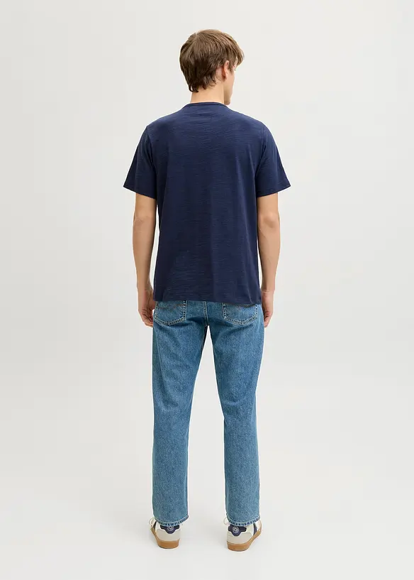 JJ REBEL Henleyshirt aus reiner Baumwolle, JJ REBEL