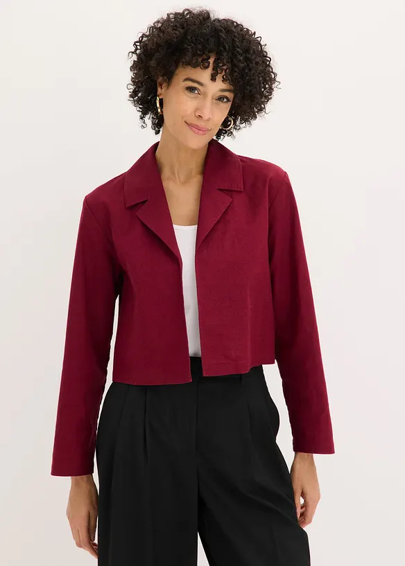 Veste en lin et coton, bonprix