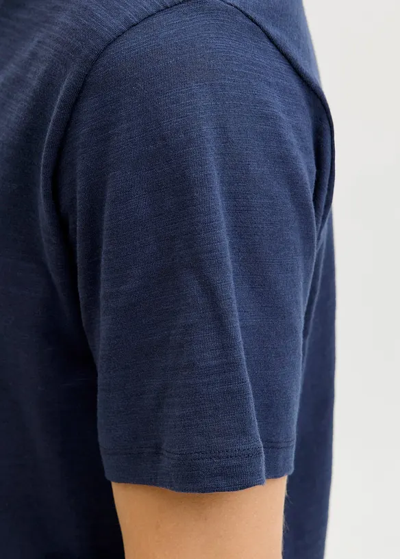 JJ REBEL Henleyshirt aus reiner Baumwolle, JJ REBEL