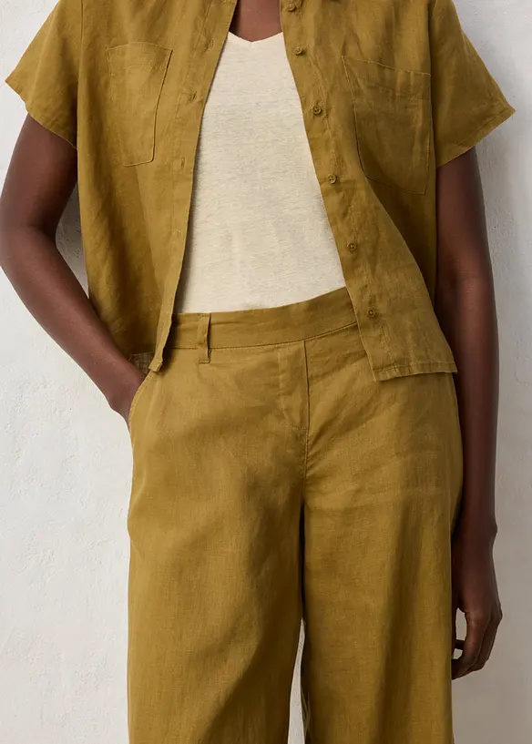 Culotte  aus  reinem Leinen, bonprix