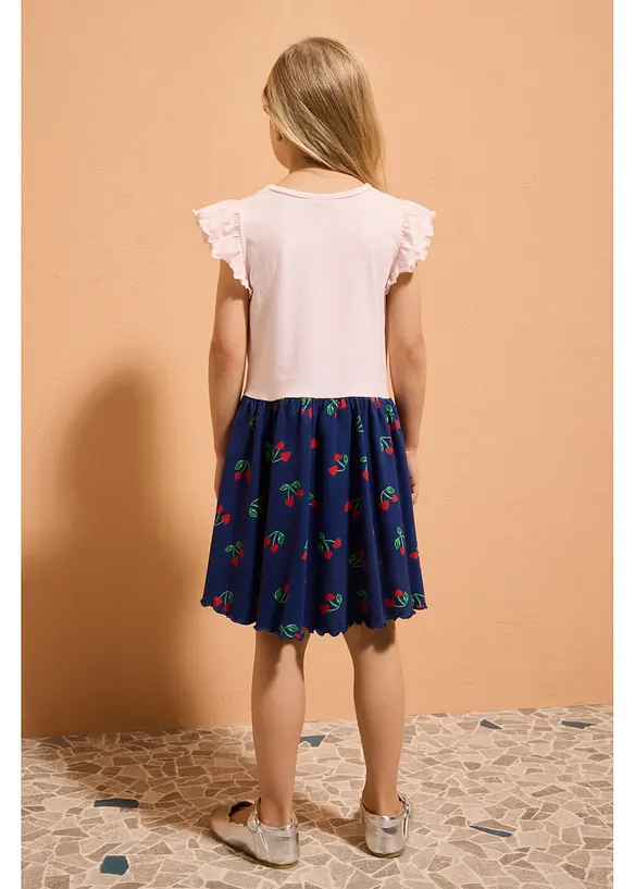 Jerseykleid aus reiner Bio-Baumwolle, bonprix