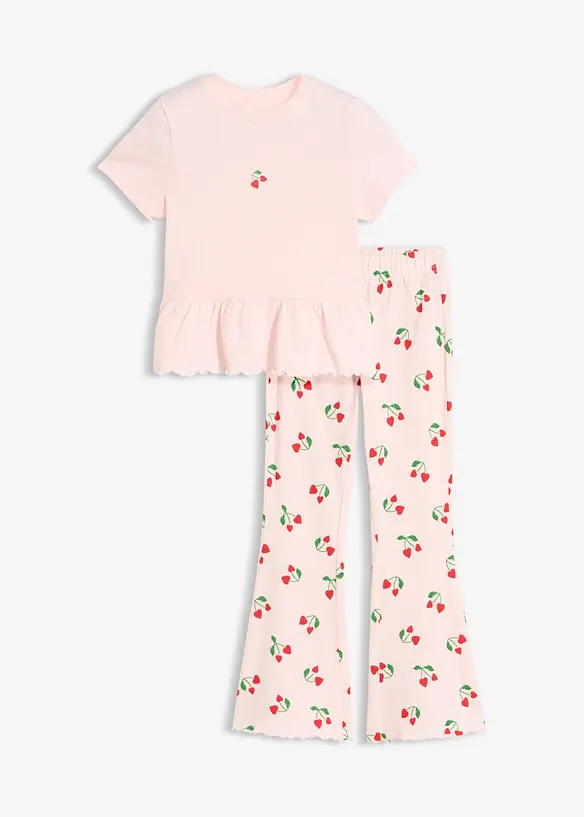 Shirt und ausgestellte Leggings (2-tlg.Set), bonprix