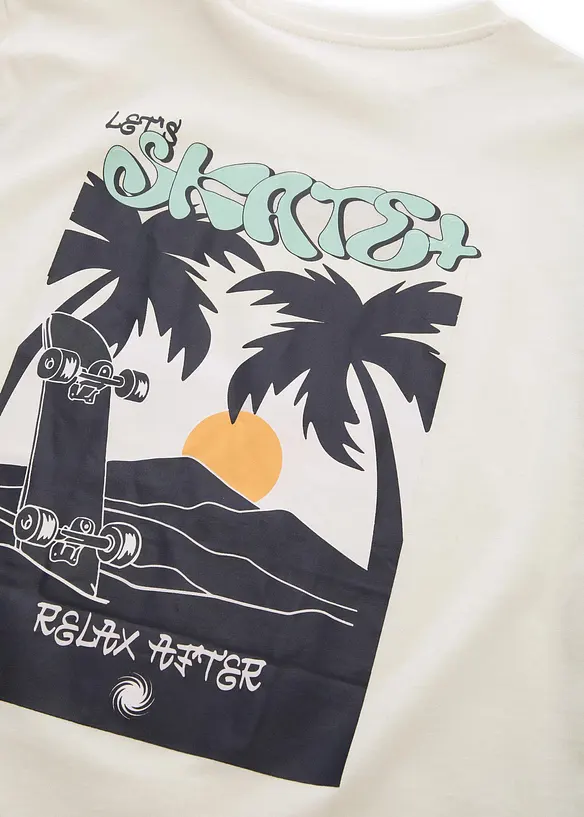 T-shirt Tom Tailor 100% coton &agrave; changement de couleur, Tom Tailor