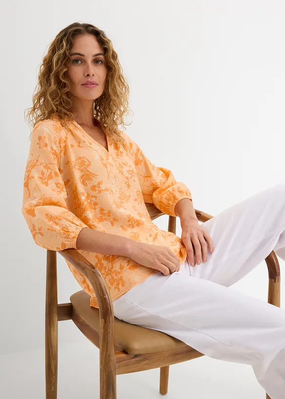 Tunikabluse aus Viskose-Mix, bonprix