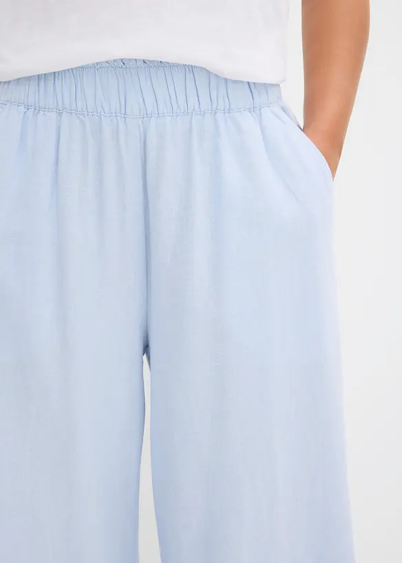 Palazzo-Hose aus Leinenmix, bonprix
