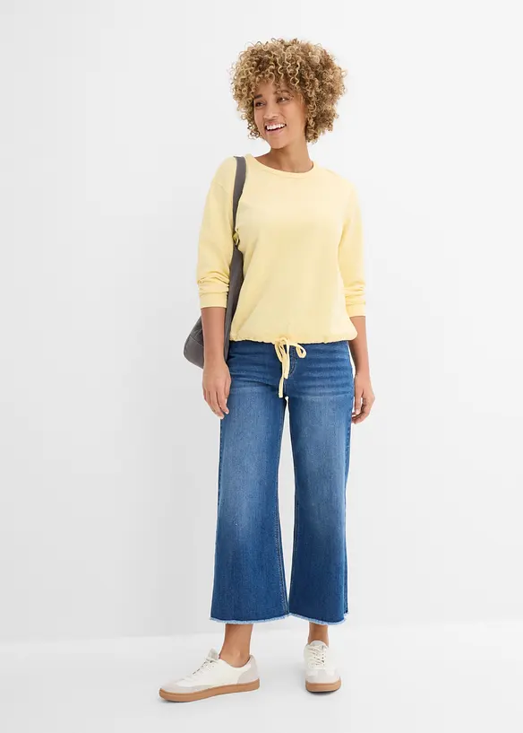 Sweatshirt aus reiner Bio-Baumwolle, bonprix