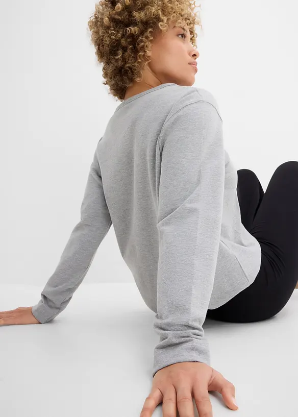 Sweatshirt aus reiner Bio-Baumwolle, bonprix